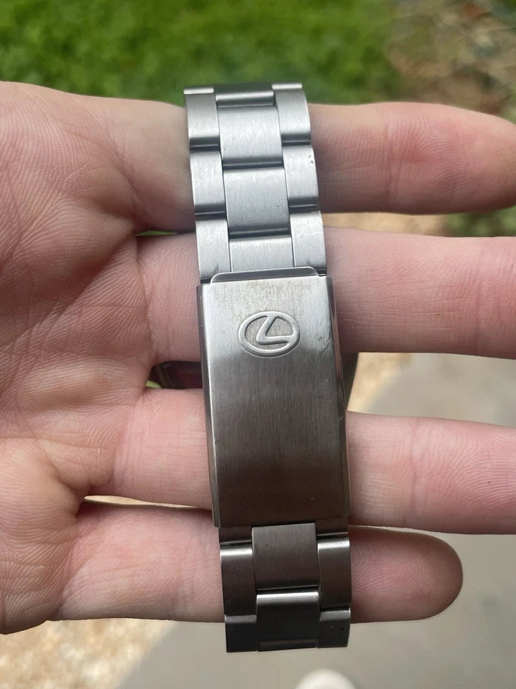 RARE Lexus IS300 Chronograph Wristwatch Analog Display NEW BATTERY SERVICED
