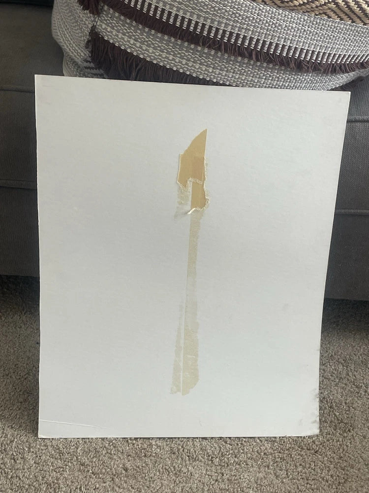 Original Collage Artwork 1985 Artist WES Randy Collett Abstract Futurism 20x16”