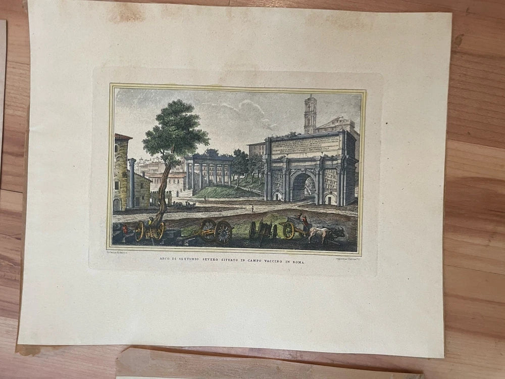 Antique Ephemera & Artwork Job Lot 1800s-1900s Photographs Etchings Lithographs