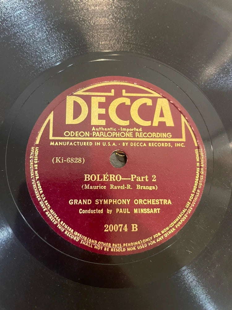 1940s & 50s 78 rpm Shellac Records 10" Jazz & Kids Ella Fitzgerald Bing Crosby