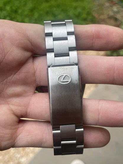 RARE Lexus IS300 Chronograph Wristwatch Analog Display NEW BATTERY SERVICED