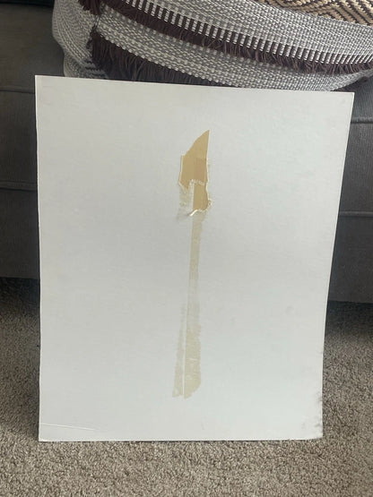 Original Collage Artwork 1985 Artist WES Randy Collett Abstract Futurism 20x16”