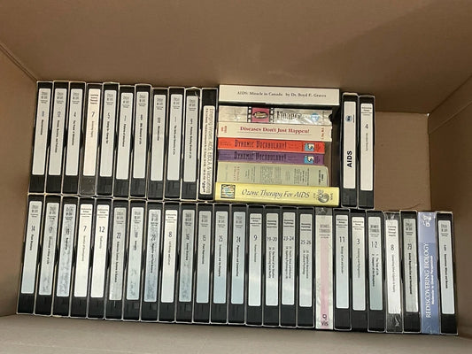 Huge Lot Of 100+ Travel, Educational, and Opera VHS Tapes Video Visits